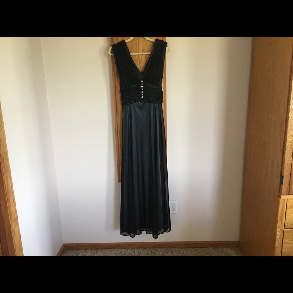 Classic Black Woman’s Evening Gown Worn Once